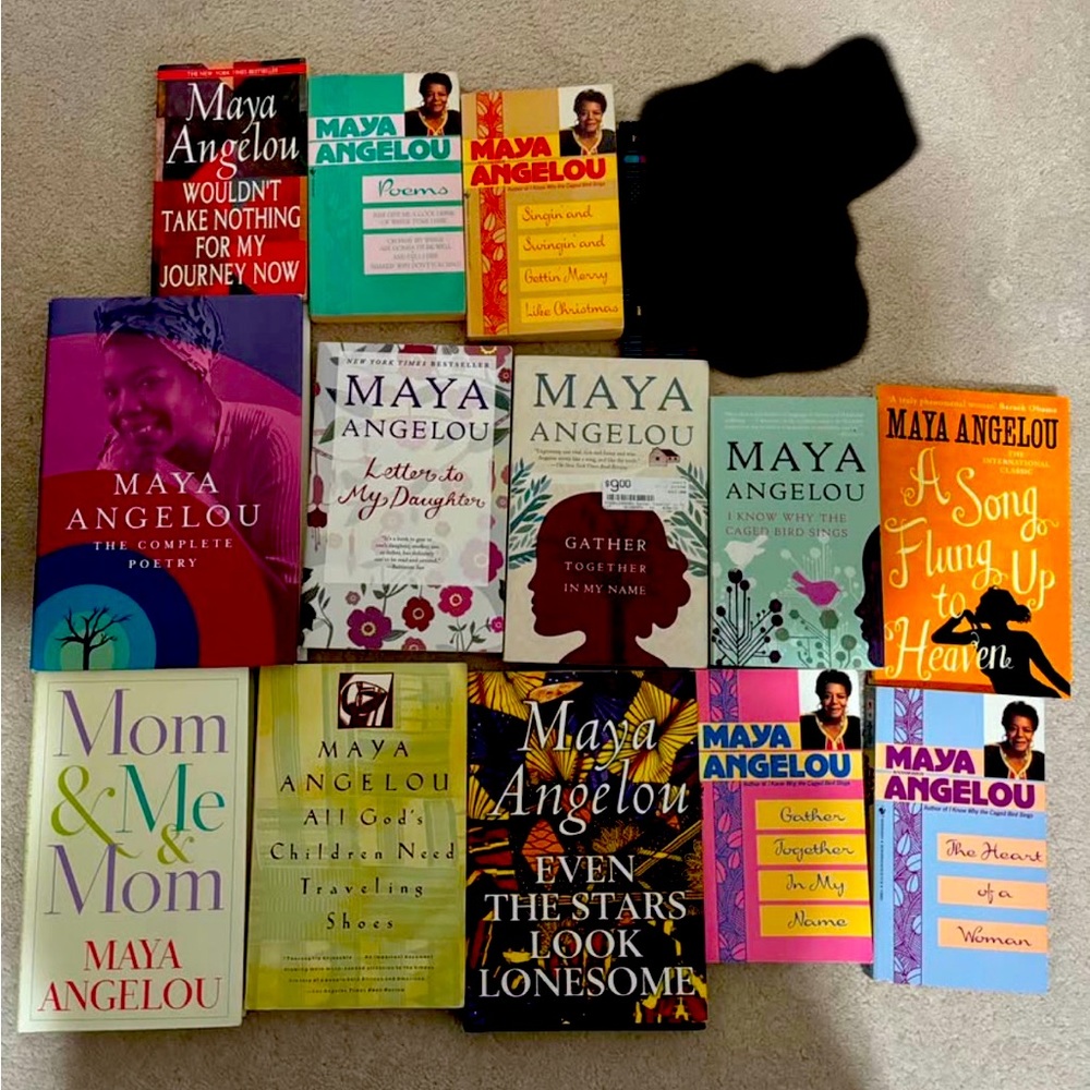 Maya Angelou 13 books poetry